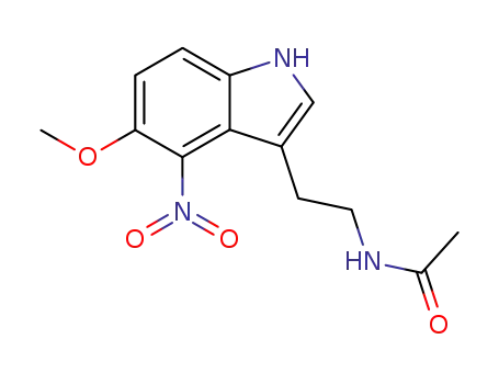 N-[2-(5-methoxy-4-nitro-1H-indol-3-yl)ethyl]acetamide