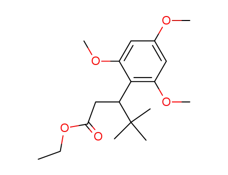 ethyl 4,4-dimethyl-3-(2,4,6-trimethoxyphenyl)pentanoate