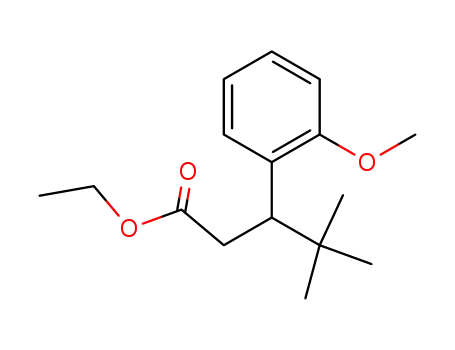 ethyl 4,4-dimethyl-3-(2-methoxyphenyl)pentanoate