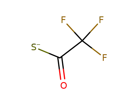 Trifluoro-thioacetic acid anion