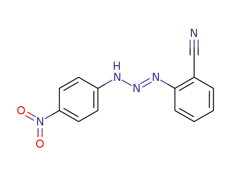 Benzonitrile, 2-[3-(4-nitrophenyl)-1-triazenyl]-