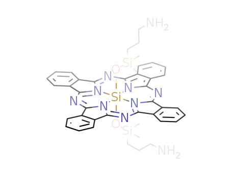 Silicon, bis[(3-aminopropyl)dimethylsilanolato-κO](29H,31H-phthalocyaninato(2-)-κN29,κN30,κN31,κN32)-, (OC-6-12)- (9CI)