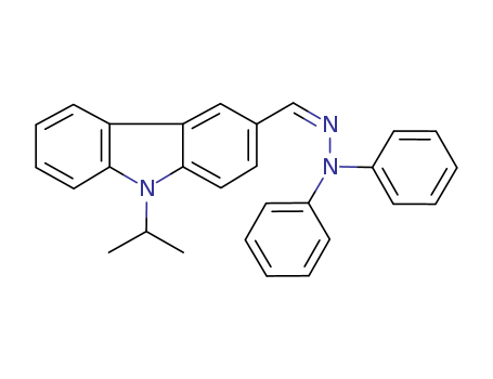 9H-Carbazole-3-carboxaldehyde, 9-(1-methylethyl)-, diphenylhydrazone, (Z)-