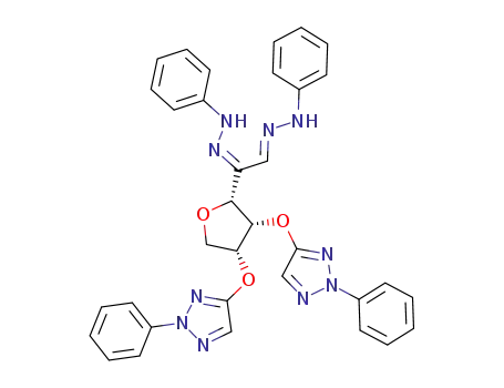 Molecular Structure of 75869-73-7 (C<sub>34</sub>H<sub>30</sub>N<sub>10</sub>O<sub>3</sub>)
