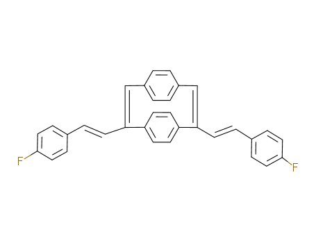 1,10-Bis<(E)-4-fluorstyryl><2.2>paracyclophan-1,9-dien
