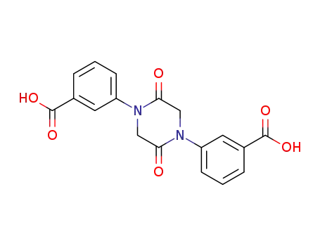 3,3'-(2,5-dioxo-piperazine-1,4-diyl)-di-benzoic acid