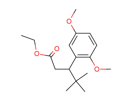 ethyl 4,4-dimethyl-3-(2,5-dimethoxyphenyl)pentanoate
