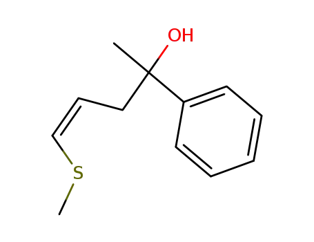 Benzenemethanol, a-methyl-a-[3-(methylthio)-2-propenyl]-, (Z)-
