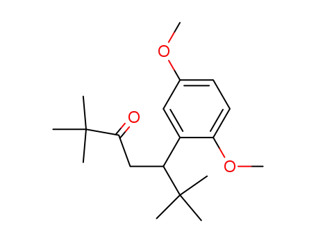 2,2,6,6-tetramethyl-5-(2,5-dimethoxyphenyl)heptan-3-one