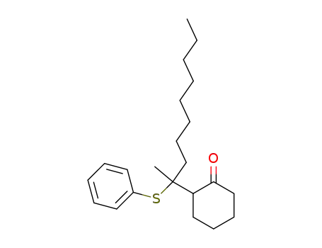 2-(1-Methyl-1-phenylsulfanyl-nonyl)-cyclohexanone