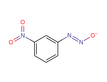 E 3-nitrobenzenediazotate anion