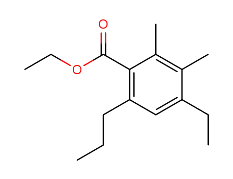 ethyl 2,3-dimethyl-4-ethyl-6-propylbenzoate
