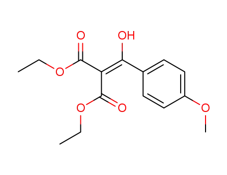 2-[Hydroxy-(4-methoxy-phenyl)-methylene]-malonic acid diethyl ester