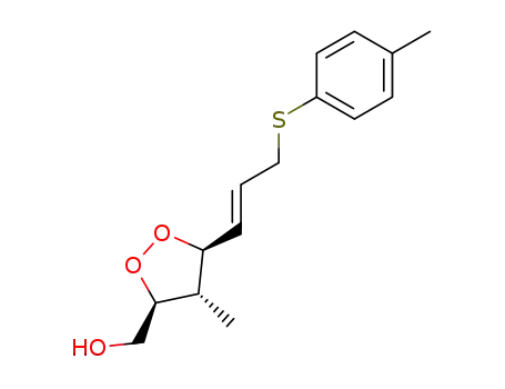 [(3S,4S,5S)-4-Methyl-5-((E)-3-p-tolylsulfanyl-propenyl)-[1,2]dioxolan-3-yl]-methanol