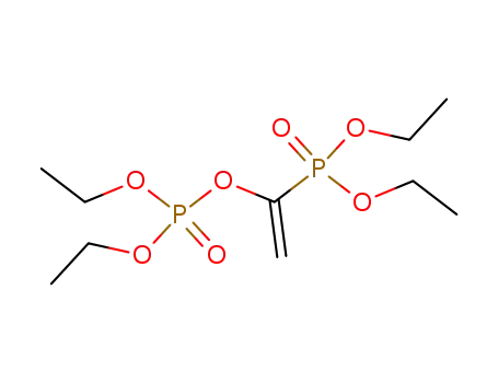 Molecular Structure of 74756-49-3 (Phosphoric acid, 1-(diethoxyphosphinyl)ethenyl diethyl ester)