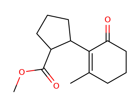 2-(2-Methyl-6-oxo-cyclohex-1-enyl)-cyclopentanecarboxylic acid methyl ester
