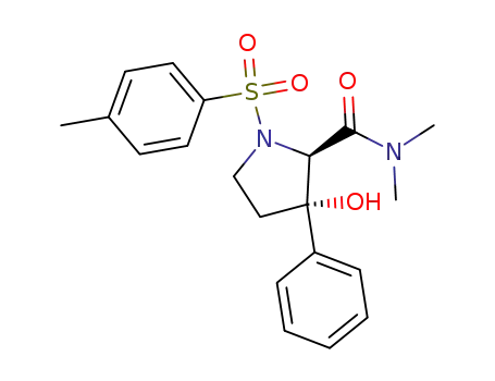 (2R,3S)-3-Hydroxy-3-phenyl-1-(toluene-4-sulfonyl)-pyrrolidine-2-carboxylic acid dimethylamide
