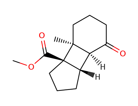 (3aR,3bS,7aS,7bS)-3b-Methyl-7-oxo-decahydro-cyclopenta[3,4]cyclobuta[1,2]benzene-3a-carboxylic acid methyl ester