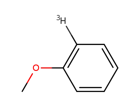 ortho-<sup>(3)</sup>H-anisole