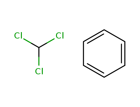 Molecular Structure of 18675-92-8 (Methane, trichloro-, compd. with benzene (1:1))