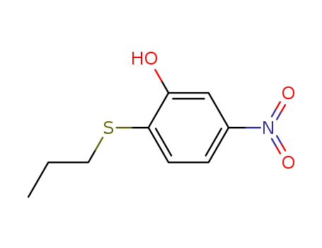 2-(propylthio)-5-nitrophenol