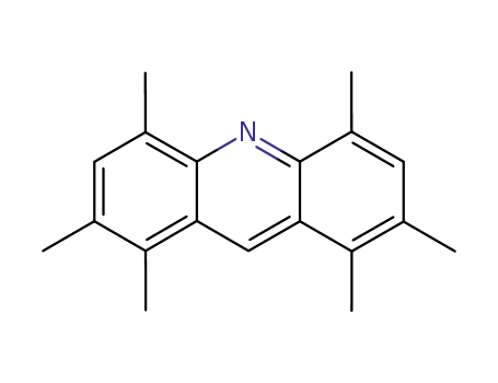 Molecular Structure of 40505-10-0 (1,2,4,5,7,8-hexamethyl-acridine)
