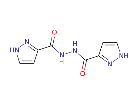 Molecular Structure of 108018-45-7 (N'-(1H-pyrazole-3-carbonyl)-1H-pyrazole-3-carbohydrazide)
