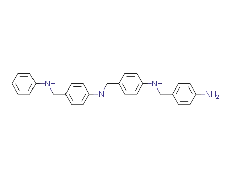 α-hydro-ω-anilinotris(imino-1,4-phenylenemethylene)
