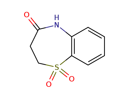 1,1-dioxo-1,2,3,5-tetrahydro-1λ<sup>6</sup>-benzo[<i>b</i>][1,4]thiazepin-4-one