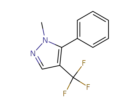 1H-Pyrazole, 1-methyl-5-phenyl-4-(trifluoromethyl)-