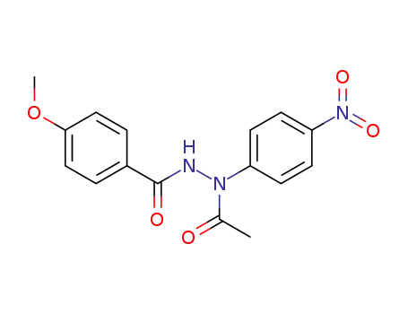 4-Methoxy-benzoic acid N'-acetyl-N'-(4-nitro-phenyl)-hydrazide