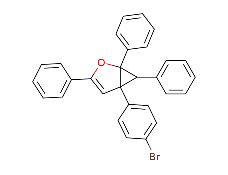 2-Oxabicyclo[3.1.0]hex-3-ene, 5-(4-bromophenyl)-1,3,6-triphenyl-