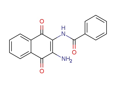 Benzamide, N-(3-amino-1,4-dihydro-1,4-dioxo-2-naphthalenyl)-