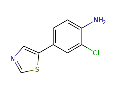 2-Chloro-4-(thiazol-5-yl)aniline