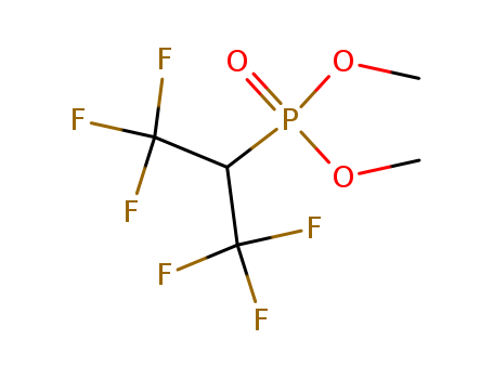 Phosphonic acid, [2,2,2-trifluoro-1-(trifluoromethyl)ethyl]-, dimethyl ester