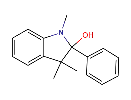 1,3,3-trimethyl-2-phenyl-2,3-dihydro-indol-2-ol