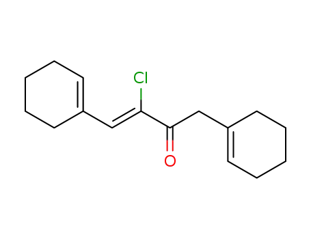3-chloro-1,4-di-cyclohex-1-enyl-but-3-en-2-one