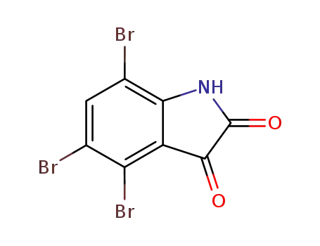 4,5,7-tribromo-indoline-2,3-dione