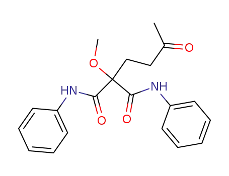 2-Methoxy-2-(3-oxobutyl)-N~1~,N~3~-diphenylpropanediamide