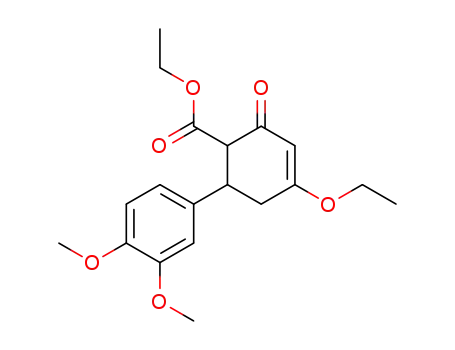 6-(3,4-Dimethoxy-phenyl)-4-ethoxy-2-oxo-cyclohex-3-enecarboxylic acid ethyl ester