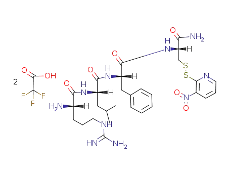 2TFA*H-Arg-Leu-Phe-S-(3-nitro-2-pyridinesulfenyl)-NH<sub>2</sub>