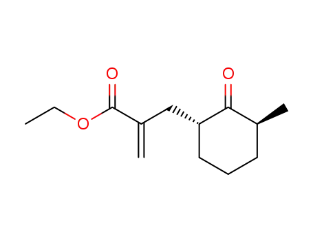 trans-Ethyl 2-methylene-3-(3'methyl-2'-oxocyclohexyl)propanoate