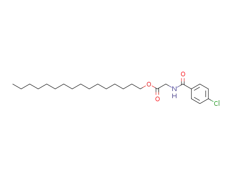 Glycine, N-(4-chlorobenzoyl)-, hexadecyl ester