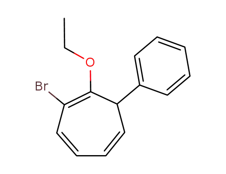 2-Bromo-1-ethoxy-7-phenylcyclohepta-1,3,5-triene