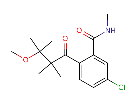 5-Chloro-2-(3-methoxy-2,2,3-trimethyl-butyryl)-N-methyl-benzamide