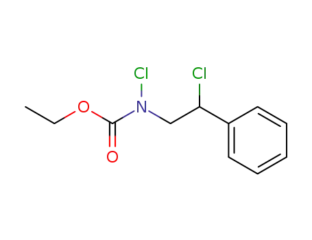 N-(β-Chlor-β-phenylethyl)-N-chlor-urethan