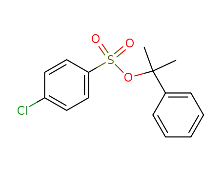 4-Chloro-benzenesulfonic acid 1-methyl-1-phenyl-ethyl ester