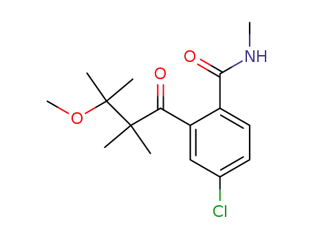 4-Chloro-2-(3-methoxy-2,2,3-trimethyl-butyryl)-N-methyl-benzamide