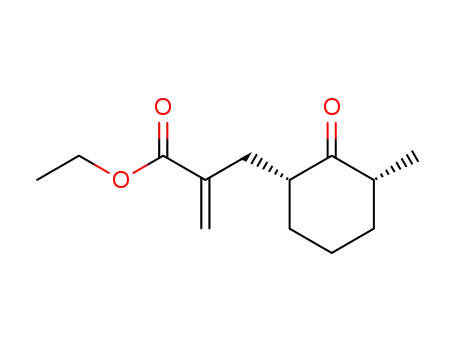 cis-Ethyl 2-methylene-3-(3'methyl-2'-oxocyclohexyl)propanoate