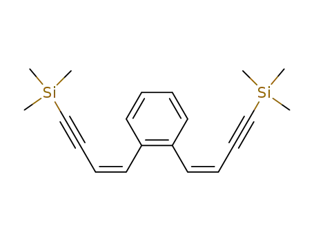 (Z,Z)-1,2-bis(4-trimethylsilylbut-1-en-3-ynyl)benzene